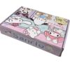 Cute Sanrio Flying Machine Box Ins High Color Value Split Mirror Thickened Box Student Gift Box Small Card Storage
