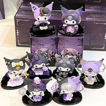 Sanrio Kulomi Blind Box Werewolf Killing Series Hand-made Doll Doll Toy Desktop Decoration Female Birthday Gift