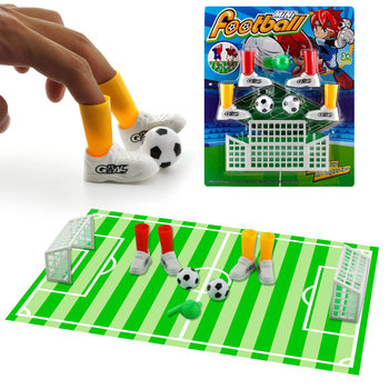 Cross-Border Amazon Supply Children's Desktop Interactive Toy Finger Football 10-Piece Set Finger Football Game Toy
