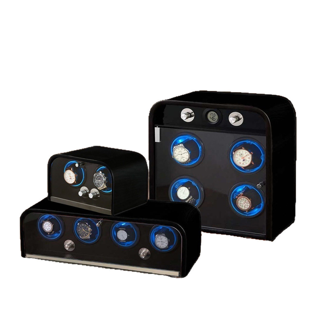 Full-automatic watch shaking machine mechanical watch rotating machine watch rotating and placing self-pendulum household winding watch box