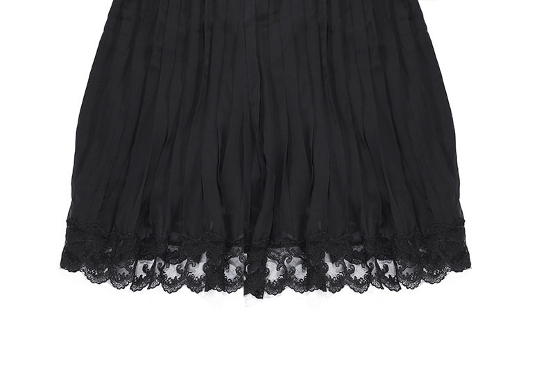 Đầm maxi nữ thắt eo cổ V tay không midi — Xanh chi tiết 12