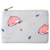 Mini Small Pocket Wallet Fresh Canvas Floral Fabric Card Holder Zipper Coin Purse Student Coin Storage Pouch