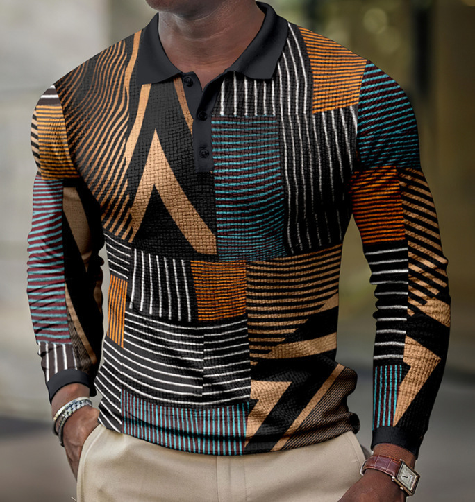 2022男式3DPolo来图个性logo衣服 工厂直发 亚马逊跨境男女POLO衫