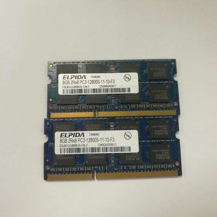 Панель памяти ноутбука ELPIDA ddr3 1600 8g стандартного напряжения, совместимая с 1333 Изображение 1