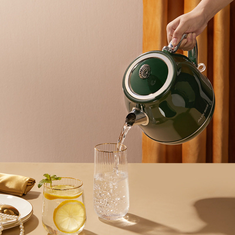 Ox vintage kettle household electric kettle automatic power-off stainless steel dedicated boiling kettle tea making