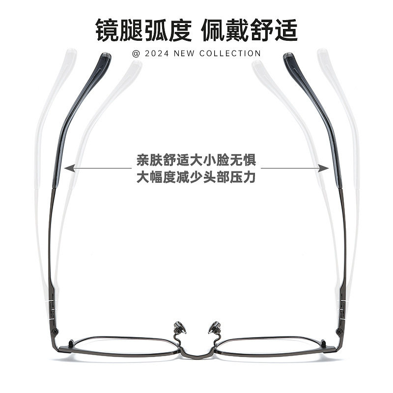 52 Hot Sale C0068K Japanese Retro Designer Pure Titanium Frame All-Titanium Ultra-Light Eyeglass Frame for Men