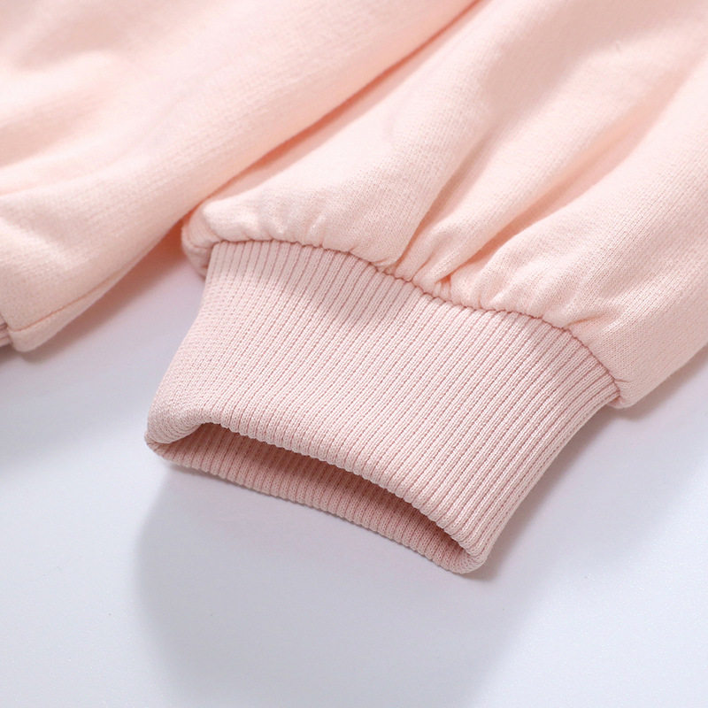 Custom-made Long-sleeve Girls' Hoodie Set, Autumn Kids' Outfit