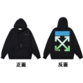 12 black of hooded sweatshirt
