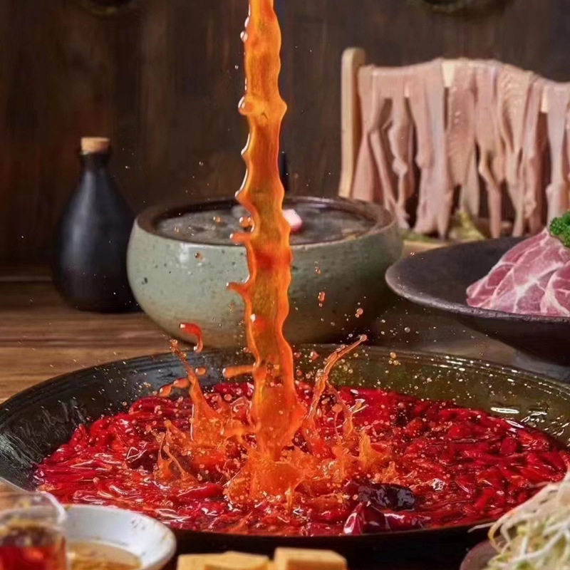 Chongqing meixiangyuan 500g hot pot bottom material string incense spicy hot spicy pot butter hot pot commercial wholesale