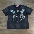 Evil bat washed gray