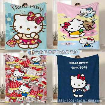 Cross-Border Cartoon Flannel Blanket, Warm and Oversized Blanket, Suitable for All Seasons, Thickened Dormitory Nap Blanket, Sofa Blanket