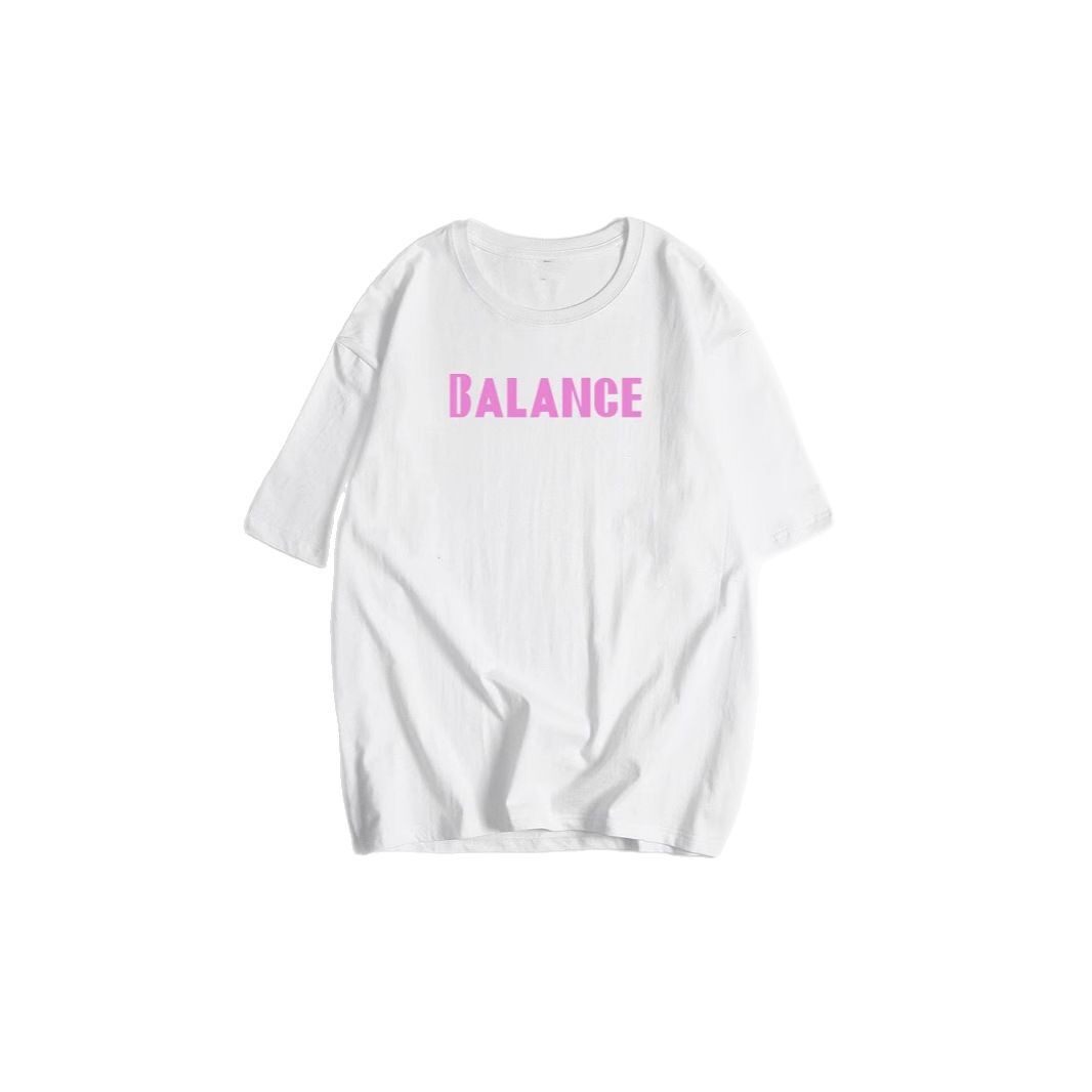 Womens Summer Loose Fit Cotton T Shirt Graphic Print Round Neck Short Sleeve Casual Wear Wholesale Available