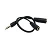 One-two audio cable headset adapter phone computer speaker 3.5 Revolution dual 3.5 female audio cable