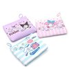 New Sanrio Kuromi Pu Kidsren's Coin Purse Student Mini Storage Bag Portable Card Holder Wallet