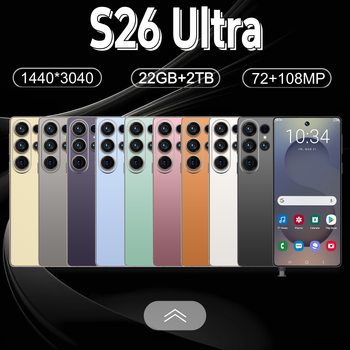 Cross-Border Mobile Phone S26Ultra 4+64 Android 12 System Smartphone Exclusively for Cross-Border Sales