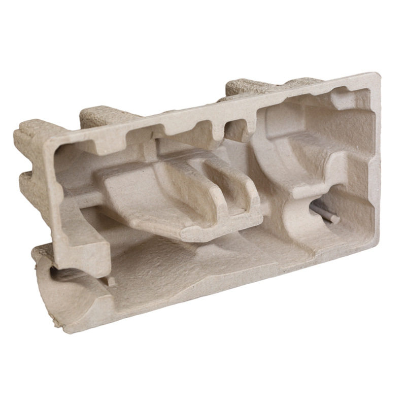 Ningbo Manufacturer Direct Sales Paper Egg Tray Packaging Box Pressure-Resistant Paper Pulp Molded Small Appliance Liner Environmentally Friendly Tray