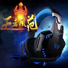 Inzon G2000 Over-Ear Headset for Laptop & Desktop Gaming, Music, Voice Chat with Mic, Deep Bass for CF