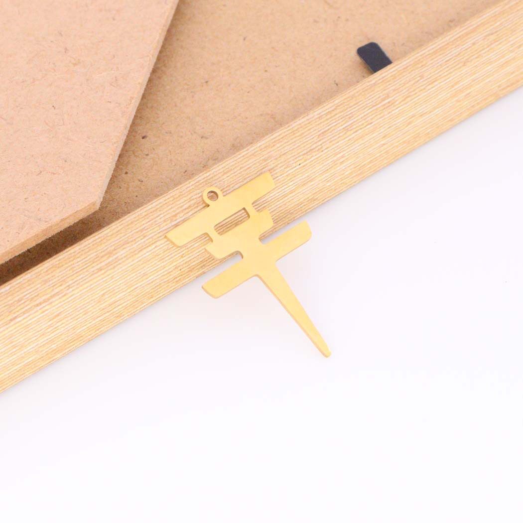 DIY Stainless Steel Charm Pendant Bill Cowlitz Symbol Tokyo Hotel Gift for Women and Men Geometry