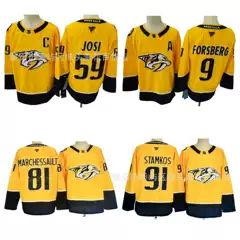 Nashville Predators Predators Embroidered Ice Hockey Jersey Hockey Uniform Ready for Wholesale
