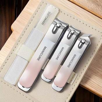 Nail clippers suit with nail clippers full set of a batch of beveled large nail clippers four-piece set of good quality