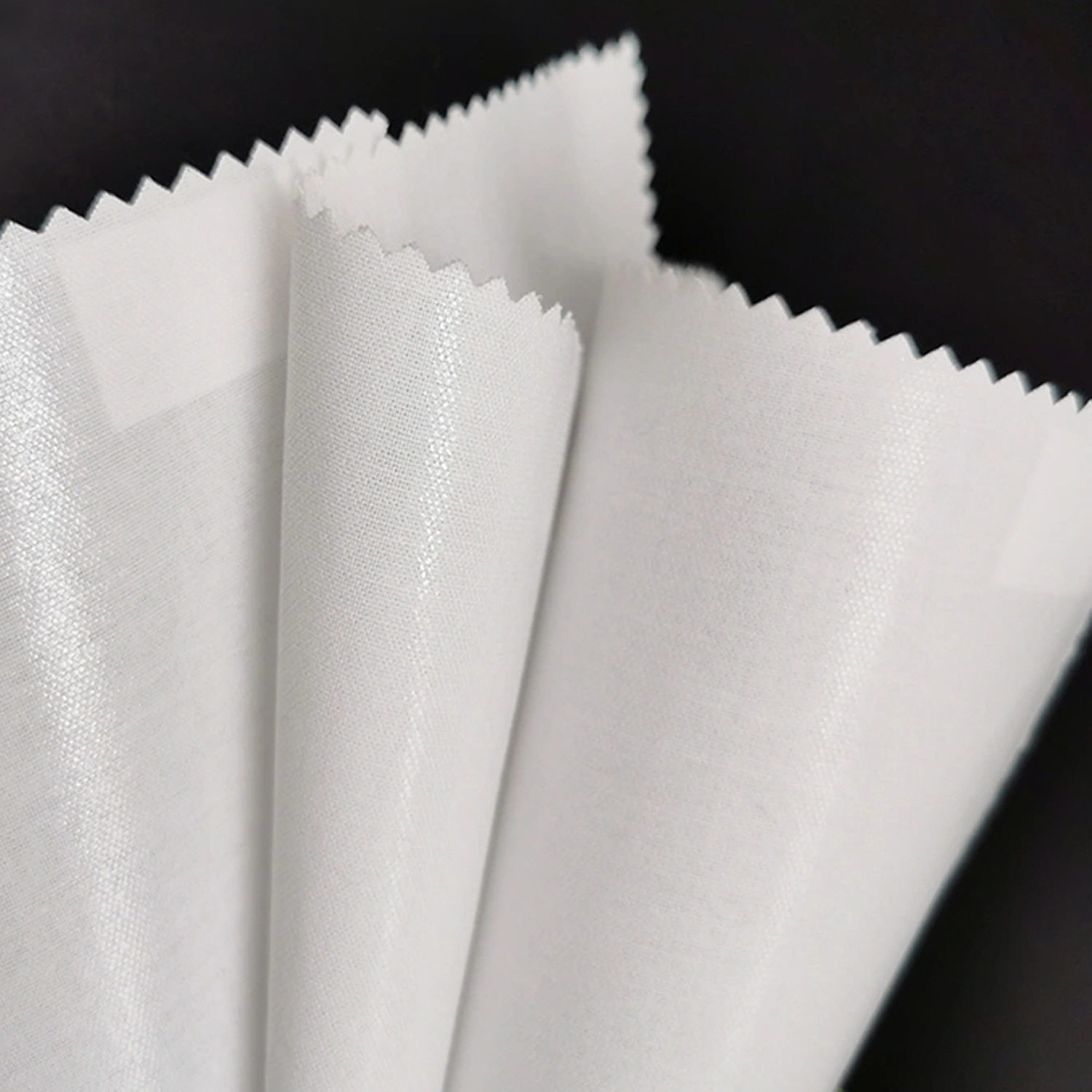 Zhejiang Knitted Bleached High and Low Temperature Single-sided Adhesive Colorful Export Woven Four-sided Elastic Export Environmentally Friendly Interlining