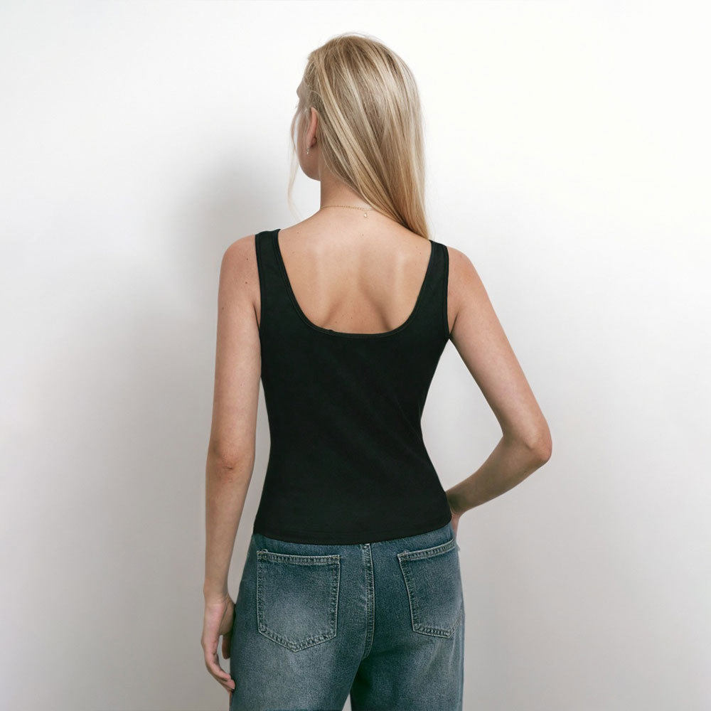 Womens Street Style T Shirt Summer Asymmetrical Neckline Sleeveless Trendy Design Casual Wear Wholesale Available