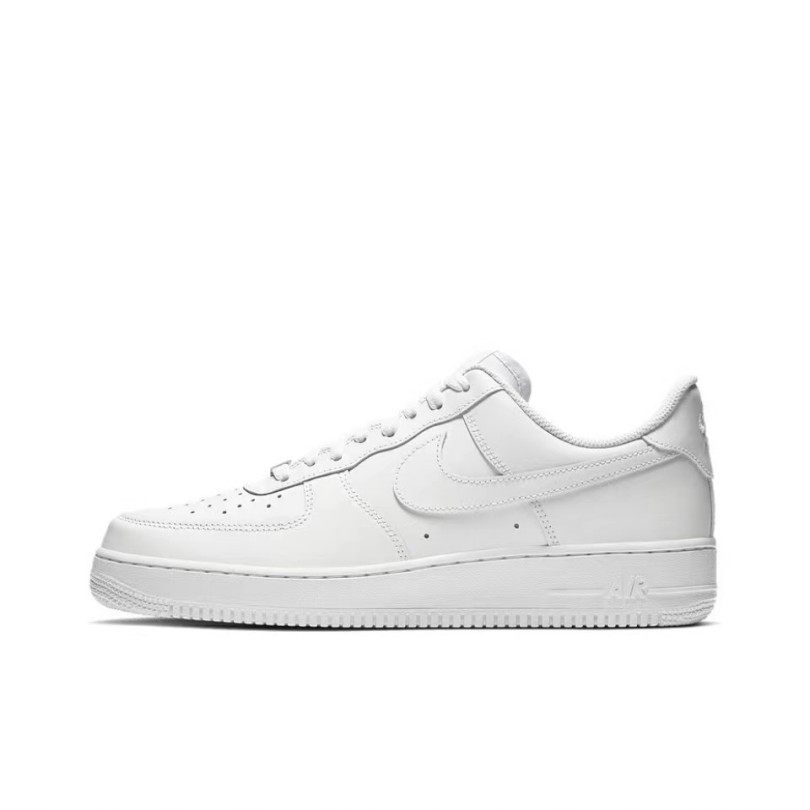 Putian Air Force One pure white imitation two-layer men's shoes men and women's casual sneakers summer new all-match thick-soled white shoes