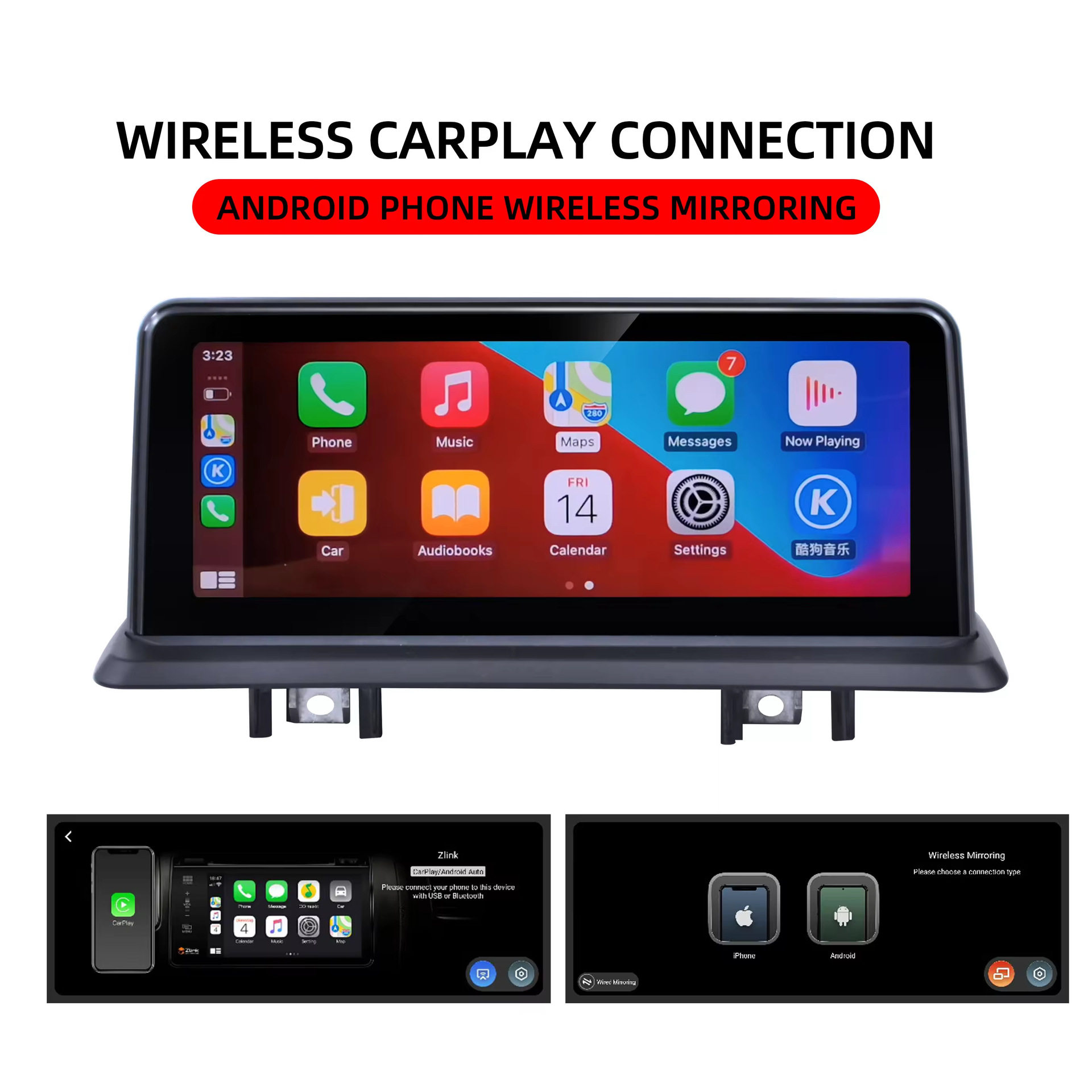 Suitable for Bmw X5 E70 X6 E71 Android 12.3inch Large Screen Car Central Control Radio Gps Navigator