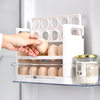 Household Large Capacity Egg Box Refrigerator Side Door Special Multi-layer Egg Storage Rack Creative Egg Holder Automatic Flip