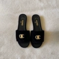 Black suede