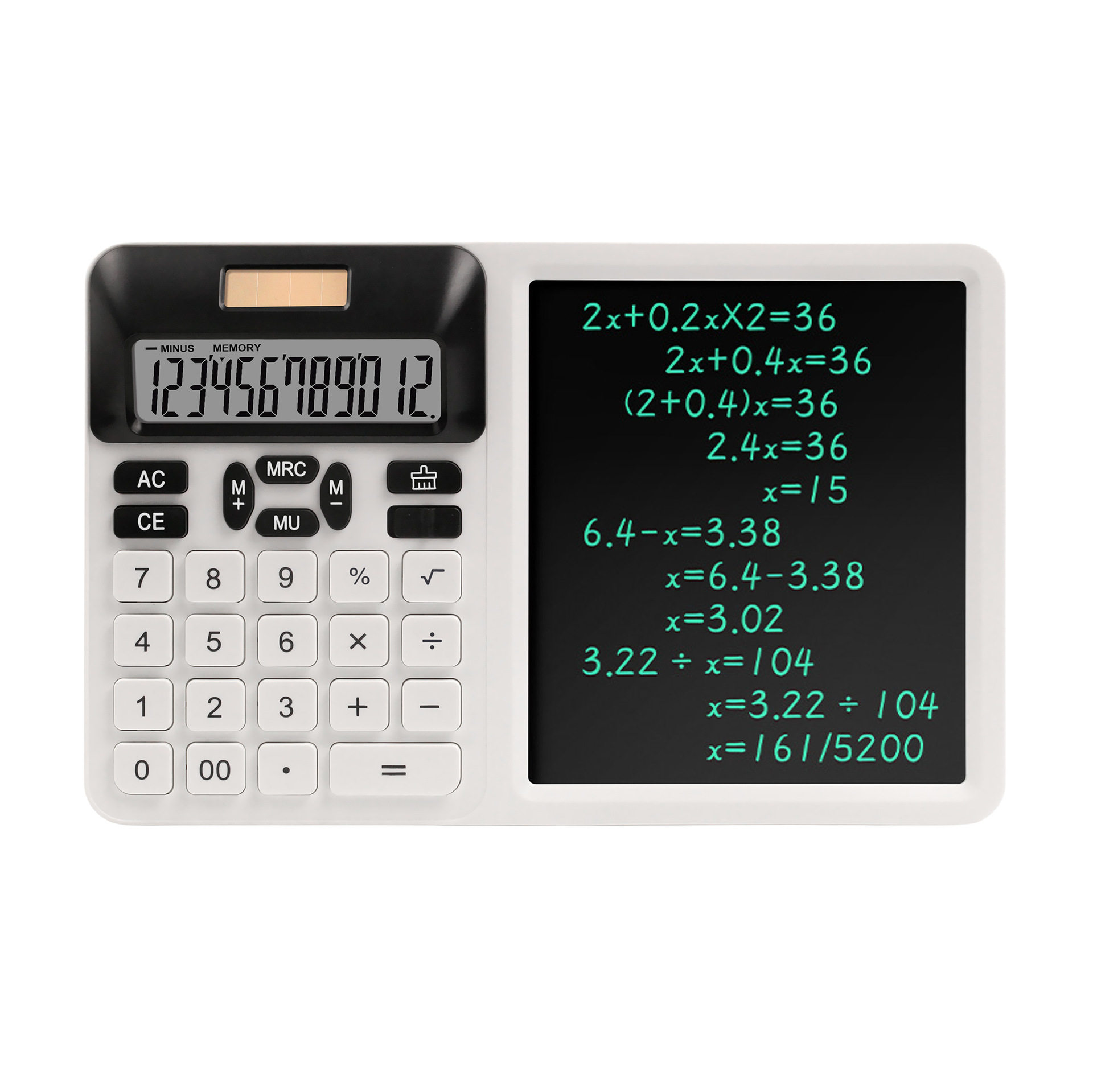 语音款手写板计算器多功能办公桌面计算器高颜值可爱学生计算机
