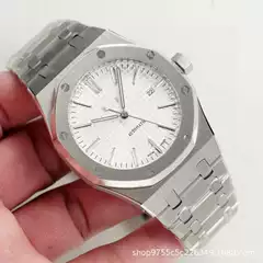 Aijia Royal Oak APS Factory 15500 Automatic Mechanical Watch ZF Offshore Steel King Explosions Business Men's Watch Straight Hair