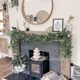 Cross-border Simulation Rattan Eucalyptus Money Leaf Fake Flower Vine Green Plant Pendant Christmas Vine Decoration Home Handmade Ornaments