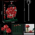 Replica Baby's Breath Rose-822 Pieces-Approx. 0.65KG
