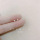 Серебряные серьги 925 пробы женские 2021 новые модные летние простые и компактные сетчатые красные дизайнерские серьги sense ins wind mini 11