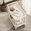 Household Storage Trolley Storage Rack Push Tool Cart Care Cupping Cart Bedroom Baby Products Storage Rack