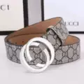 Blue silver buckle