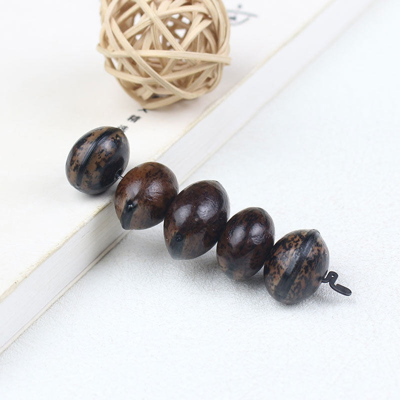 Manufacturer Wholesale Wood Fish Fruit Bodhi Seed Loose Beads Large Wood Fish Bodhi DIY Bracelet Rosary Jewelry Accessories