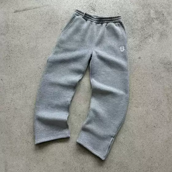 Cross-border 2025 New Popular S Embroidery Printing Series Youth Couple Casual Wide Leg Pants