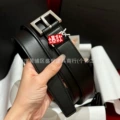 3cm black silver buckle gift box