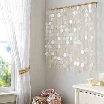 Double Hole Mirror Shell 50mm Shell Disc Shell Painting DIY Lamp Door Curtain Wind Chime Accessories Translucent Sheet