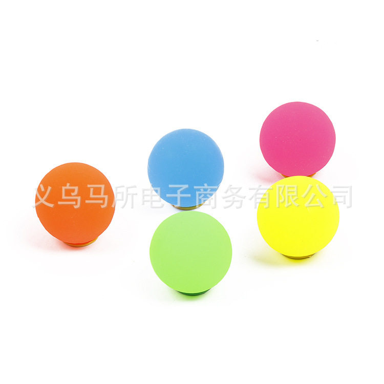 No. 27 No. 32, No. 45 Mixed Color Luminous Frosted Rebound Ball Floating Water Ball Elastic Ball Large Size Super Large Size