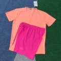 Crystal short sleeve orange+d218 pink