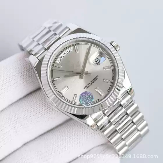 Automatic Matchanical Watch Laojia Log Bar Nail Double Calendar Fully Automatic Mechanical Watch