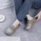 Cross-border Women's Spring All-match Fashionable Casual British Style Soft-soled Loafers for Office workers Women's Platform Slippers