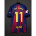 2526 barcelona home printed no. 11 league +2 armband