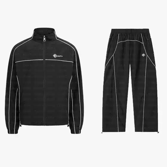 2023 European and American fashion brand autumn and winter sportswear hip hop streetwear men's and women's jacket casual embroidered zipper top