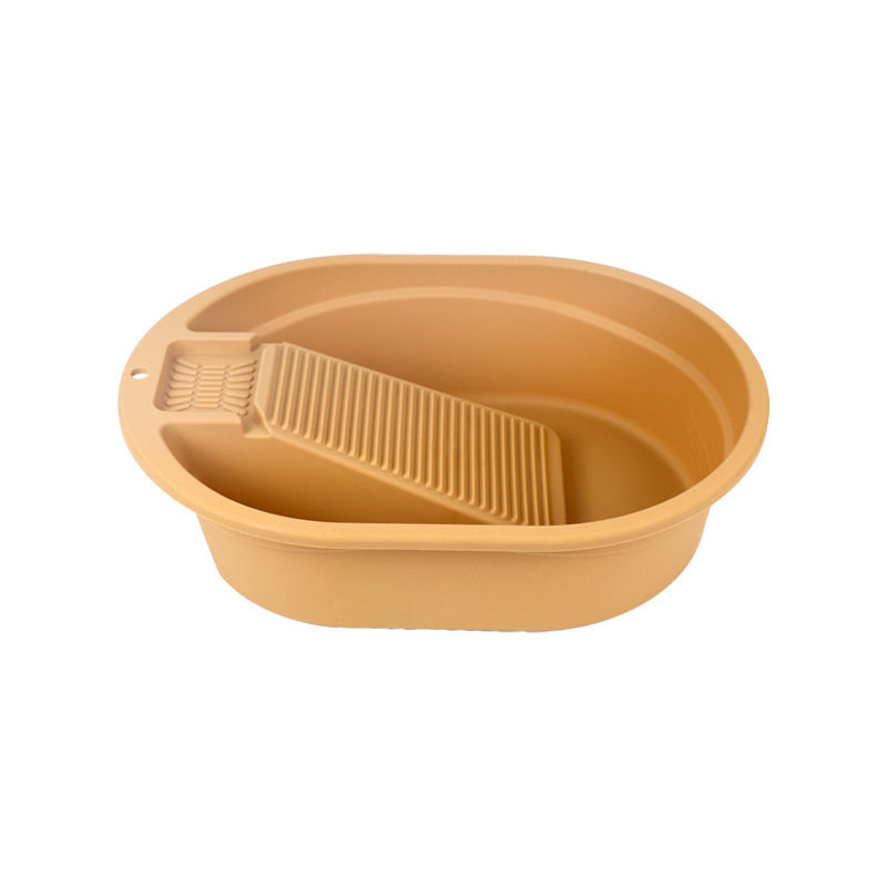 Household Plastic Laundry Basin, Student Dormitory Style Integrated Basin with Washboard, Large Thickened Laundry Basin Manufacturer