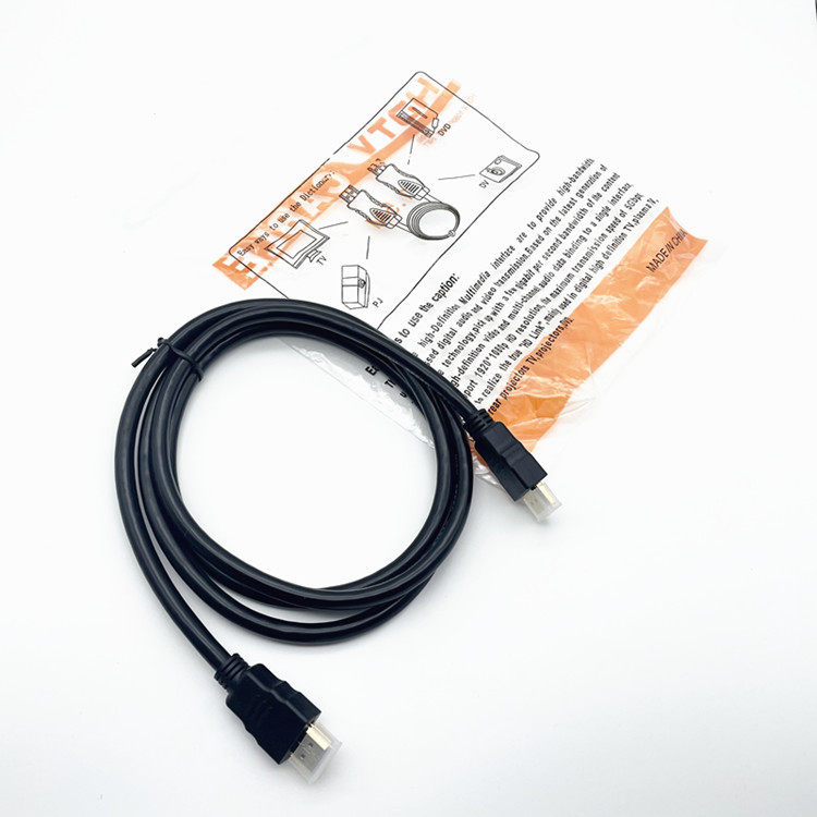 Factory wholesale hdmi HD line HDMI line computer set-top box connected to TV projector signal line