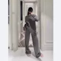 Gray suit